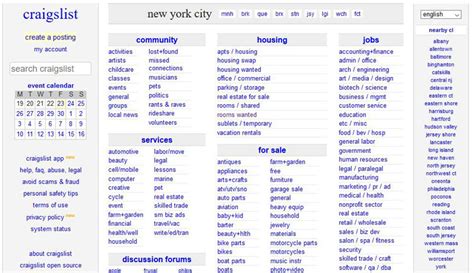 see also. . Www craigslist com nyc